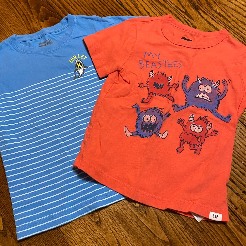Lot of t-shirts size 4